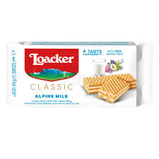 Loacker Classic Alpine Milk Wafer 45gm