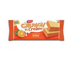 Tiffany Crunch Orange Cream Wafer 76  11gm