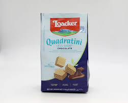 Loacker Quadratini Less Sugar Chocolate Wafer 110gm