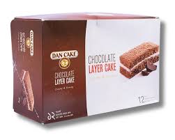 Dan Cake Chocolate Layer Cake 30  3gmX12Pcs