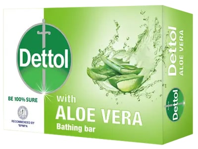 Dettol Soap Bathing Bar Aloe Vera 125 gm