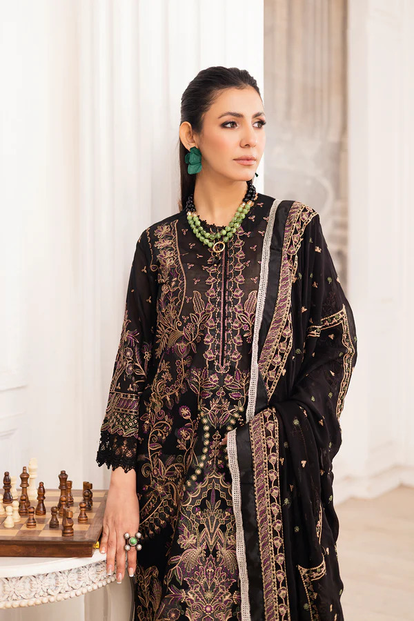 JOHRA Gold Unstitched JH-62