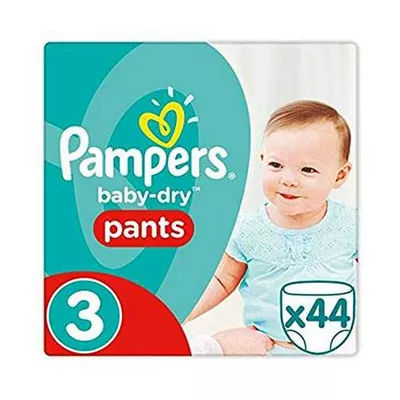 Pampers Baby Dry 3 Essential Pants 6-11 kg 44 pcs