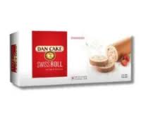 Dan Cake Strawberry Swiss Roll 200gm