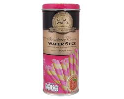 Royal Wafer Strawberry Cream Stick 125 5gm