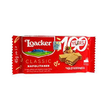 Loacker Napolitaner Wafer 45gm