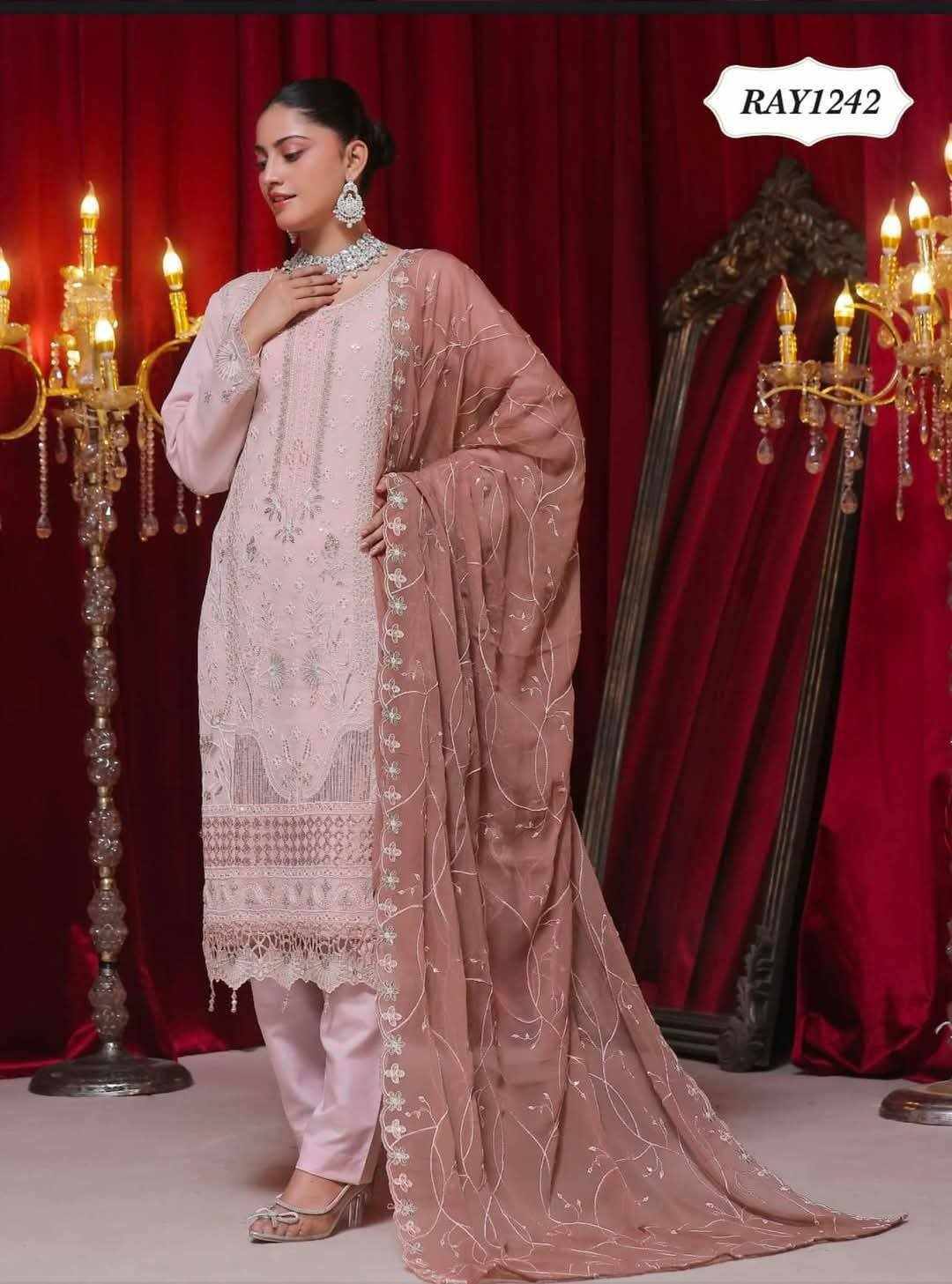 Rachna Semi-Stitched Chiffon RAY-1242
