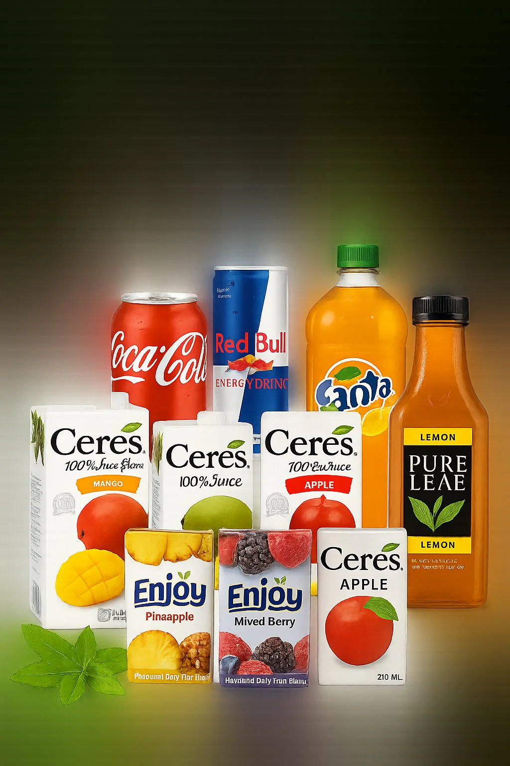 Soft Drinks & Juices & Powder Drinks